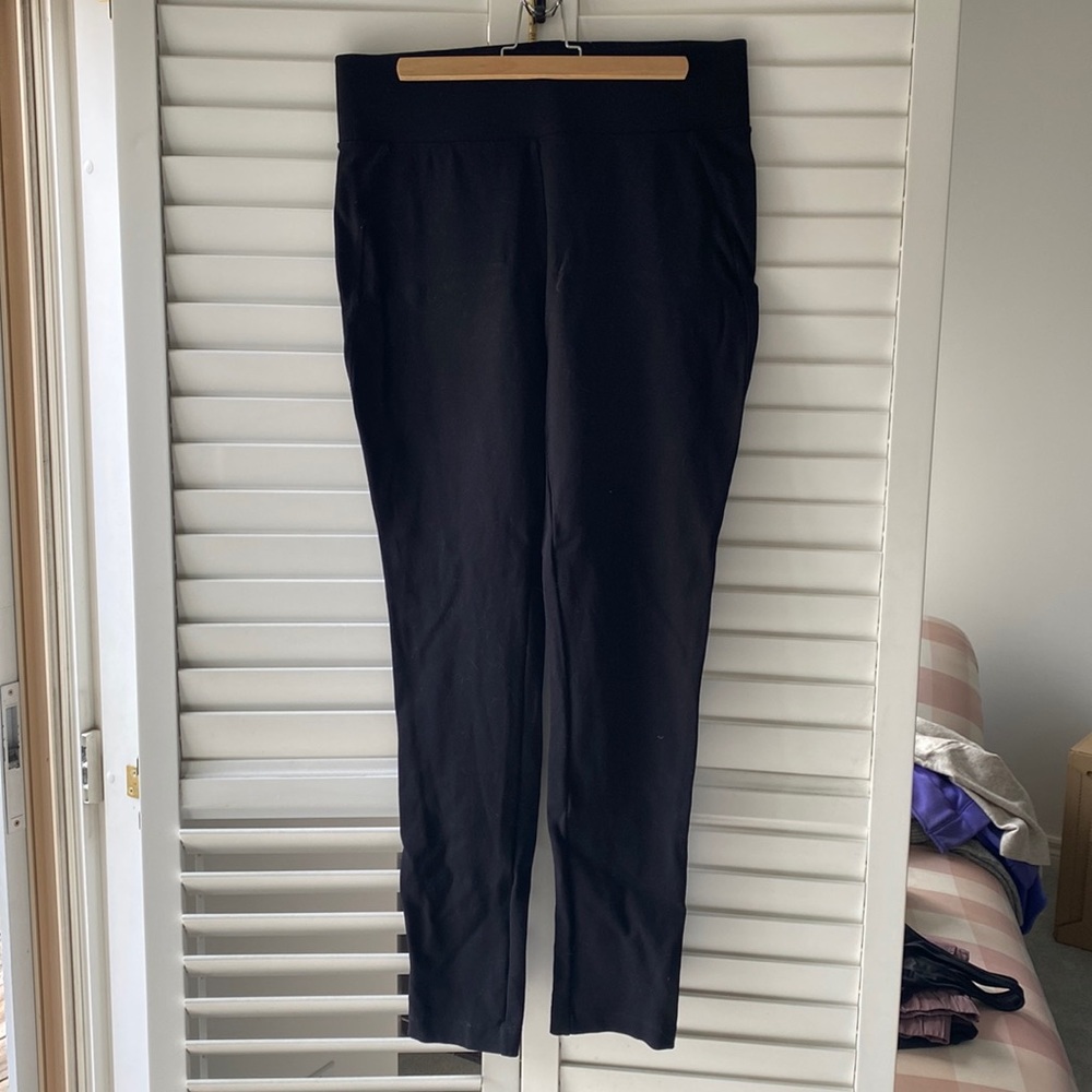 Brass Ponte Pant, black